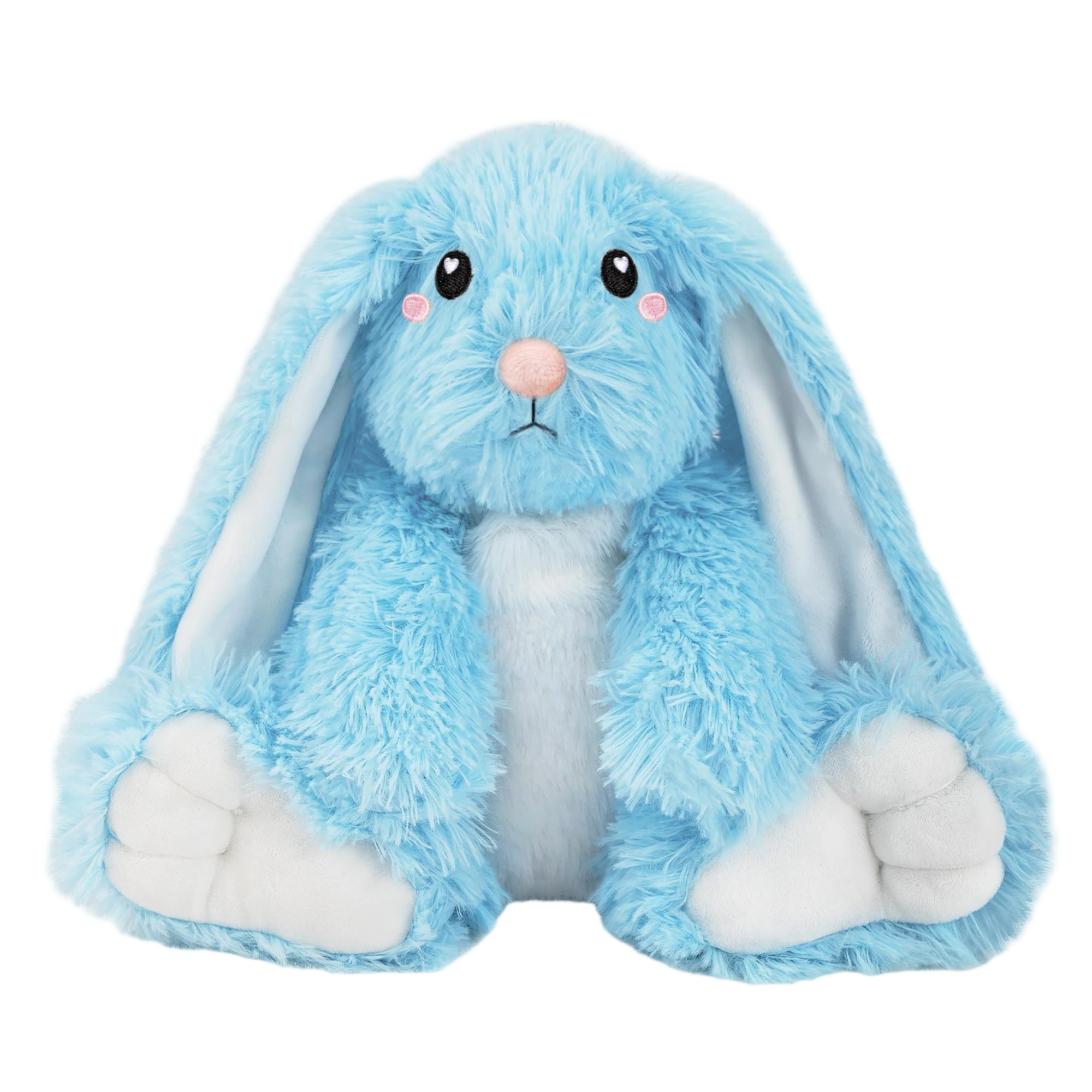 Bunny Microwavable & Weighted Stuffed Animals - 1.5 Lbs Unscented Heating Pad fo