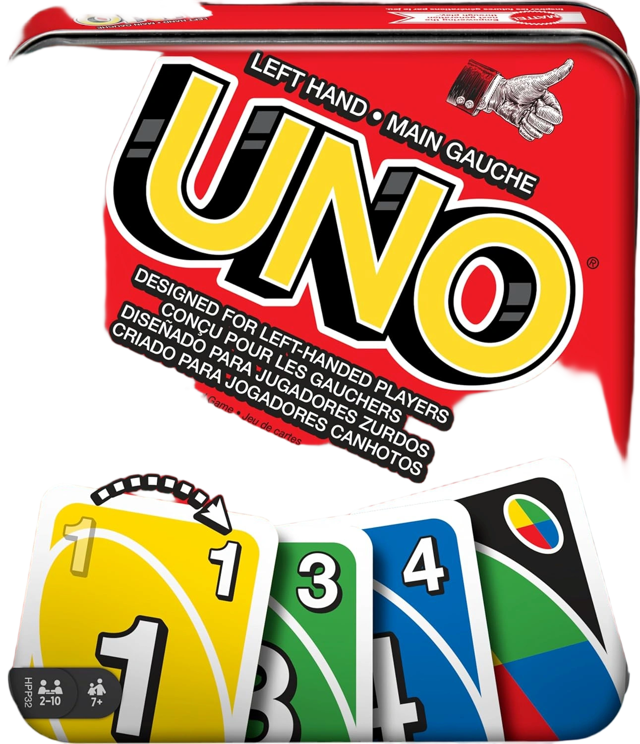 Mattel Games UNO Card Game for Family Night with Cards Specially Designed for Le