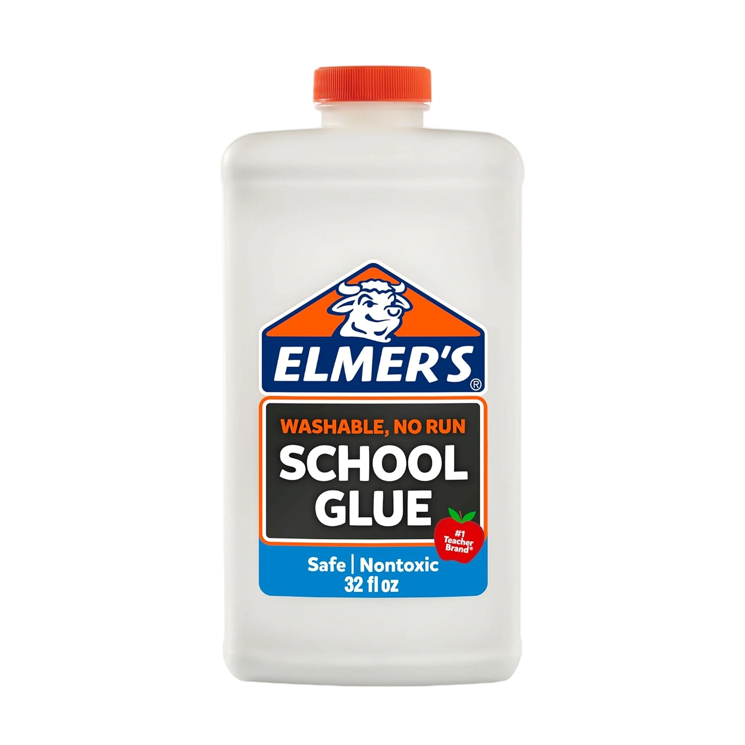 Elmer's Liquid School Glue, White, Washable, 32 Ounces - Great for Making Slime,