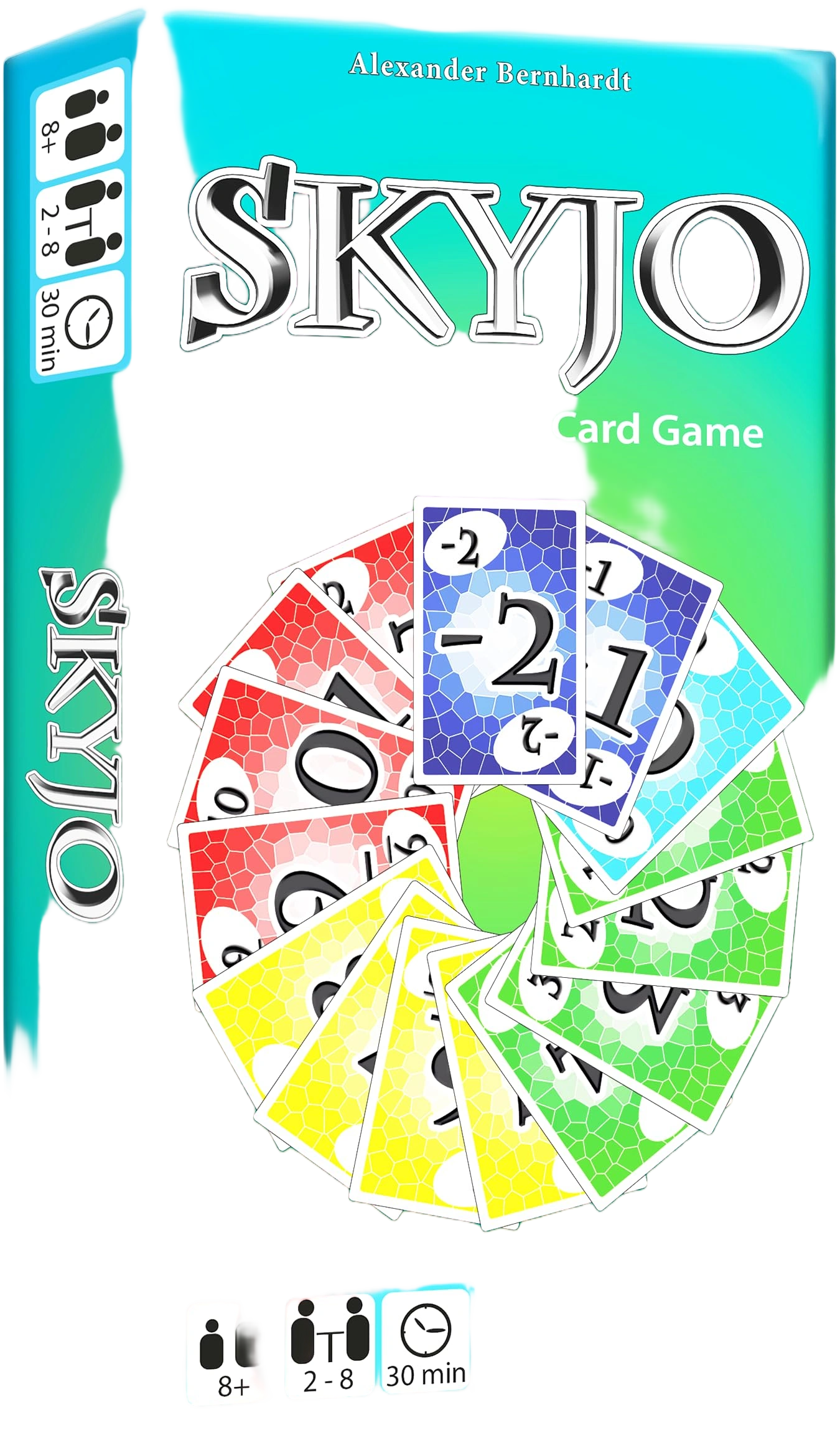magilano SKYJO, Fun Card Game for Young and Least Young, Fun Game Parties in The