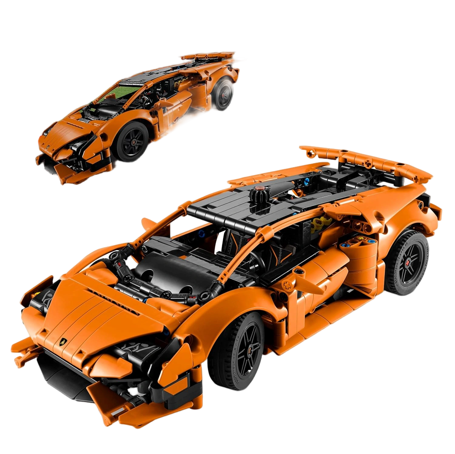 LEGO Technic Lamborghini Huracán Tecnica Orange Toy Cars - Building Toys for Boy