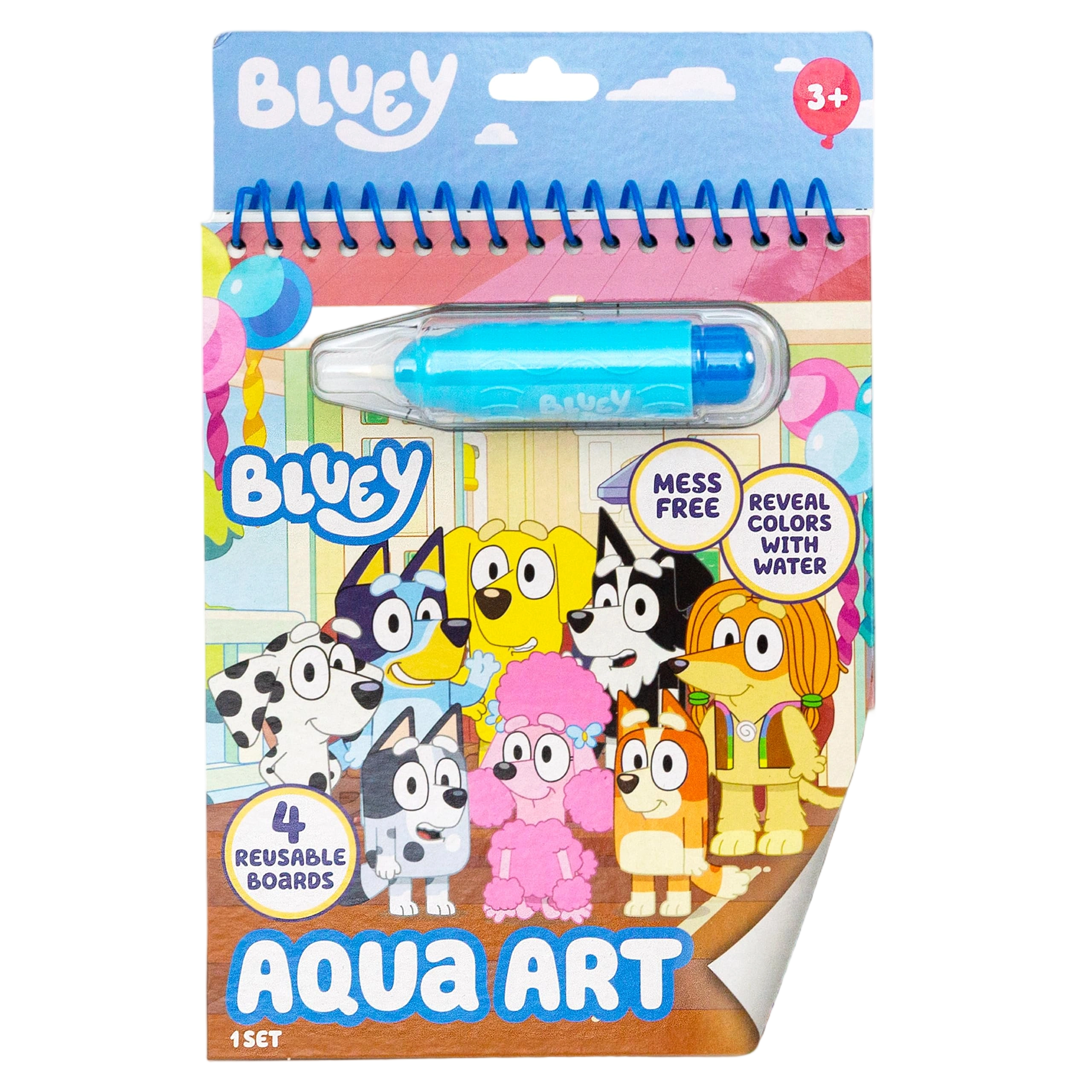Bluey Aqua Art – Friends Forever