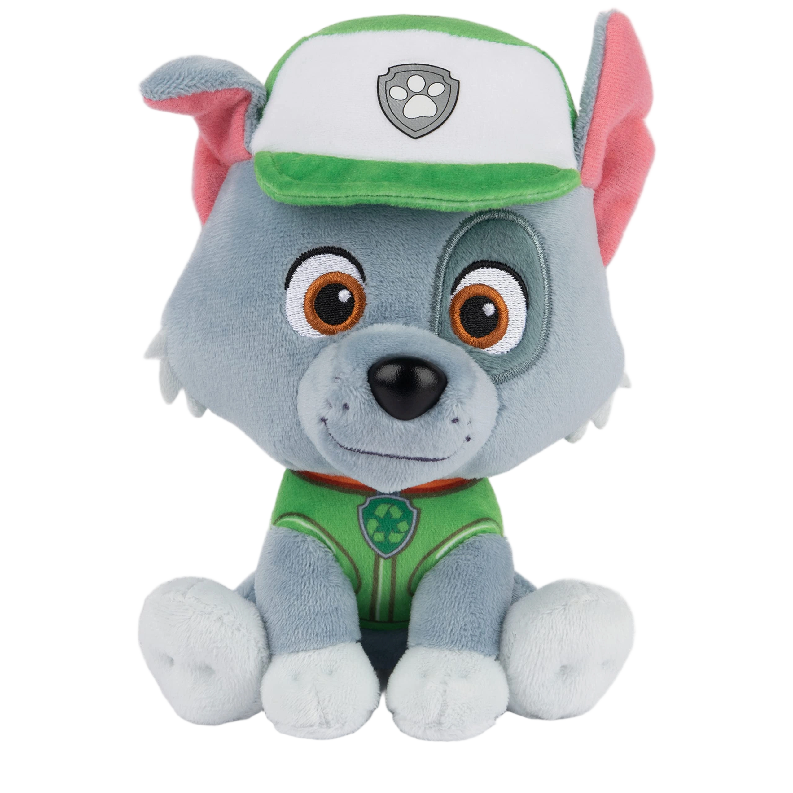 GUND Official PAW Patrol Rocky in Signature Recycling Uniform Plush Toy, Stuffed