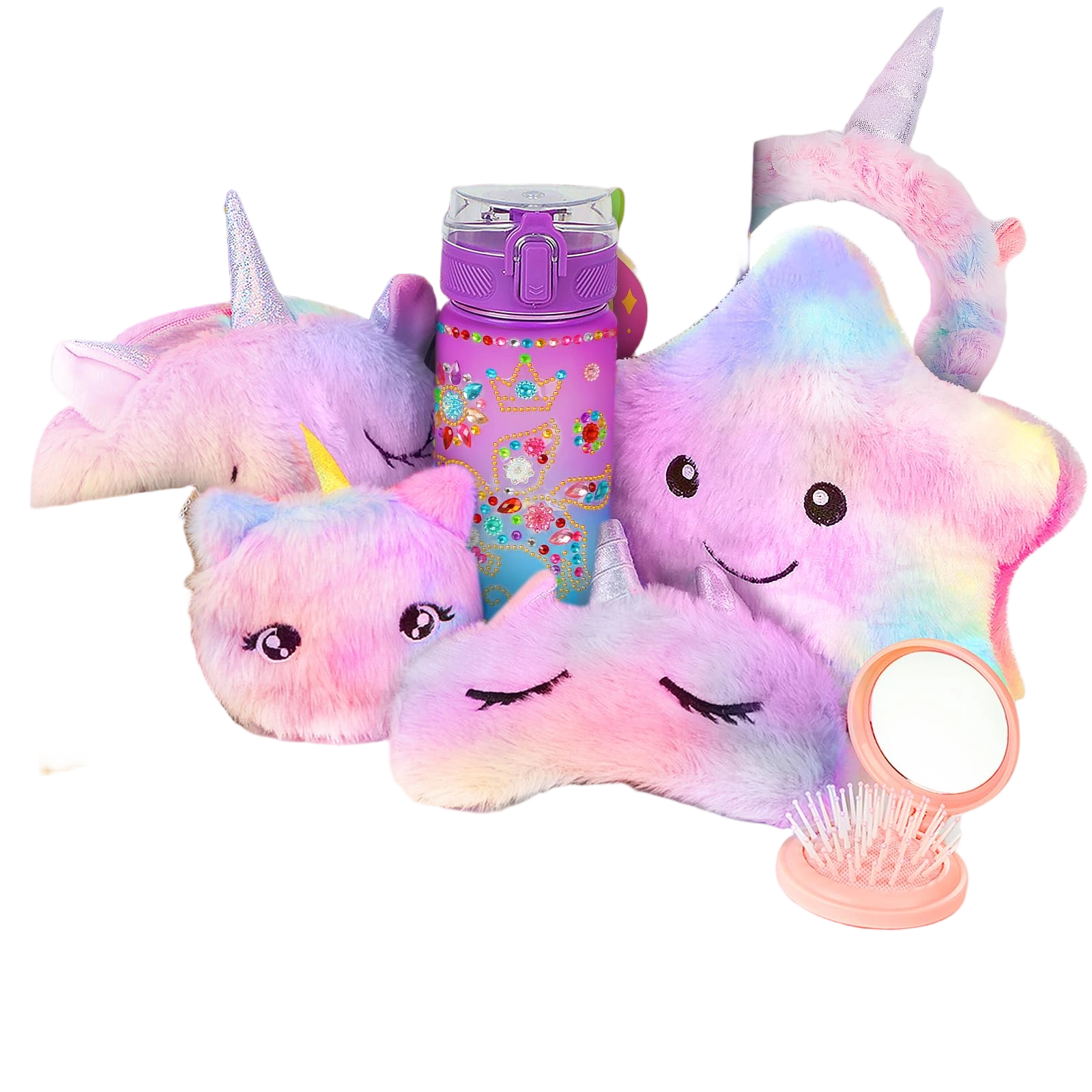 Jenria Unicorn Gifts for Girls, Easter Baskets for Kids, Birthday Gifts for Girl