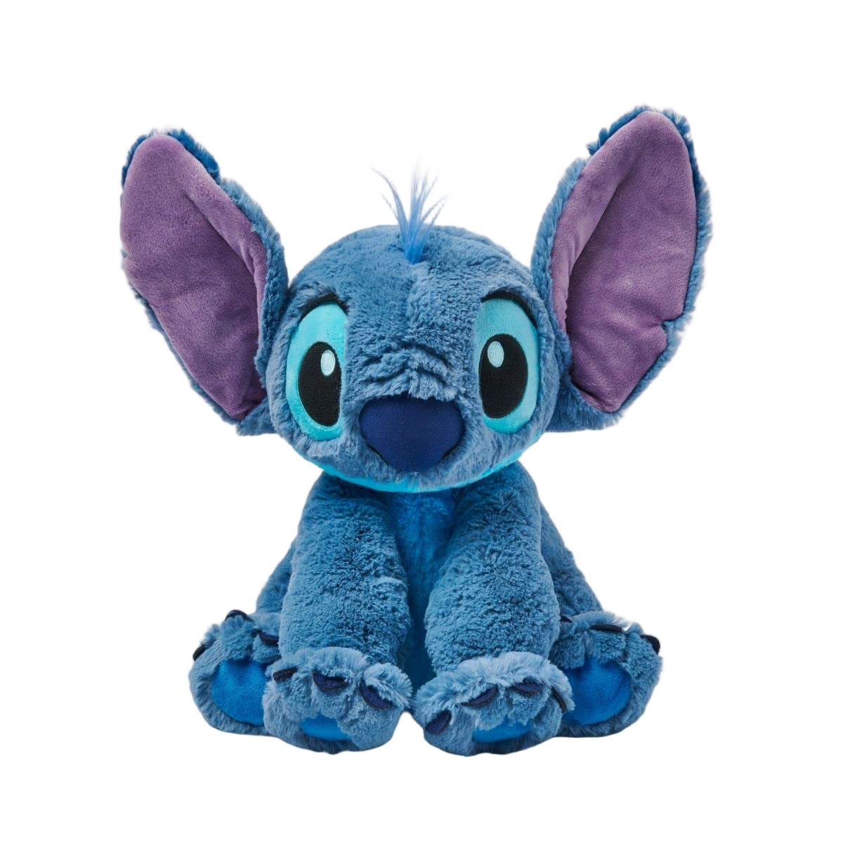 Disney Store Official Stitch Medium Soft Toy for Kids, Cuddly Character with Fuz