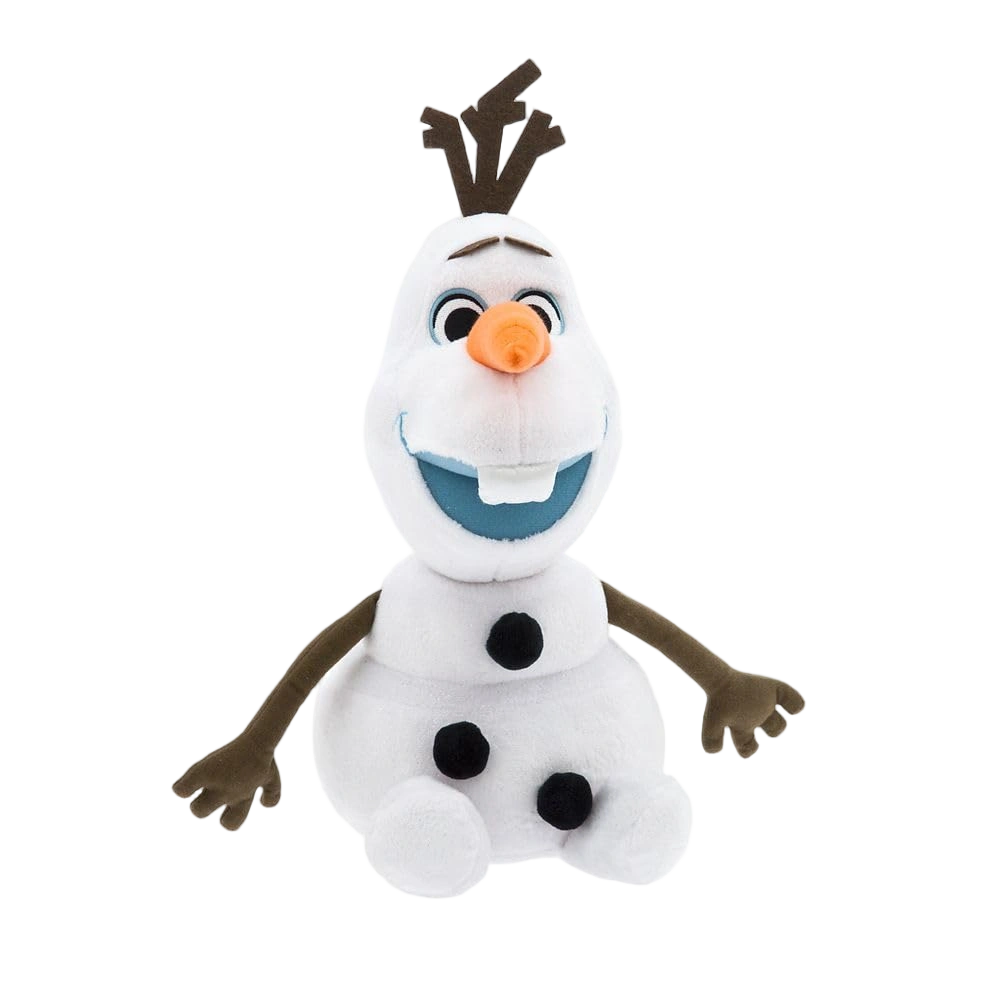 Disney Store Olaf Medium Soft Toy for Kids, Cuddly Character with Fuzzy Texture 