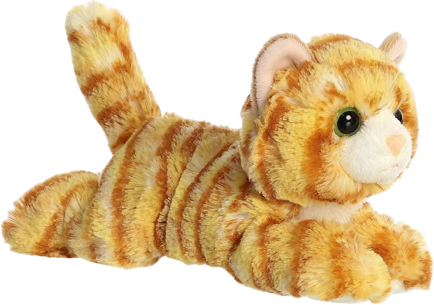 Aurora® Adorable Mini Flopsie™ Ginger Cat™ Stuffed Animal - Mini Companions Read