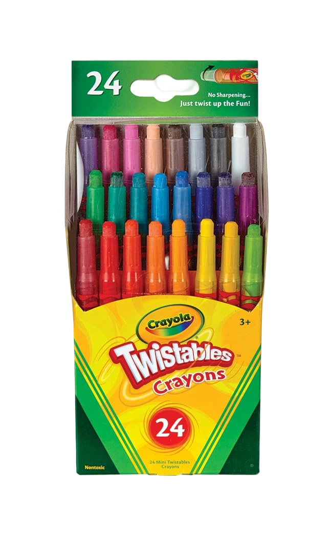 Crayola Twistables Crayons Coloring Set, Mini, Kids Indoor Activities at Home, 2
