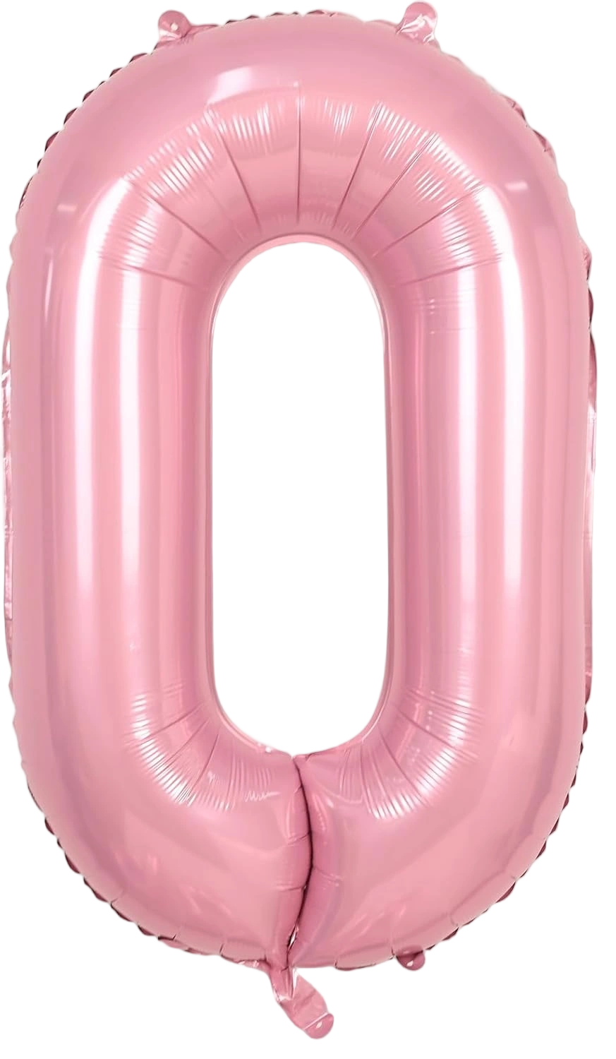 40 Inch Pearl Pink Large Letter Balloons - A to Z, Self Inflating Pink Foil Alph