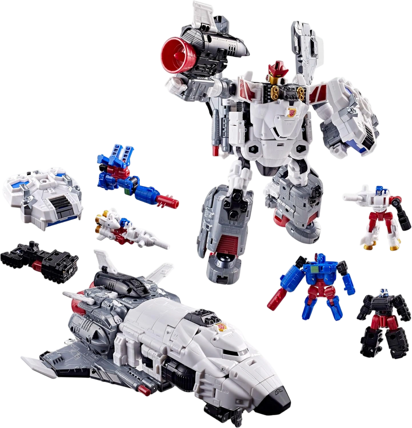 Transformers Age of the Primes Armada Jetfire, Commander Class 8-Inch Converting