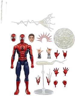 Marvel Legends Maximum Series Spider-Man, Deluxe Spider-Man Comics Collectible 6