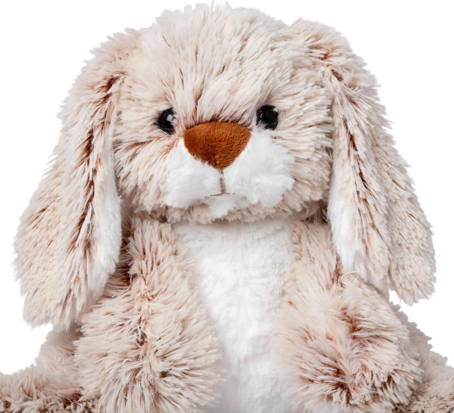 Melissa & Doug Burrow Bunny Stuffed Animal Plushie with Big Feet, Floppy Ears & 